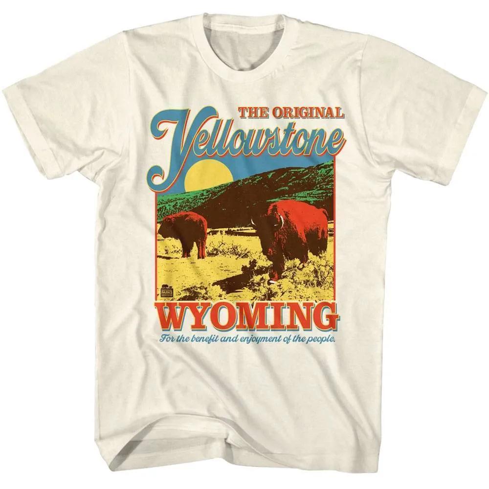 Original Yellowstone Wyoming Bison Unisex T Shirt